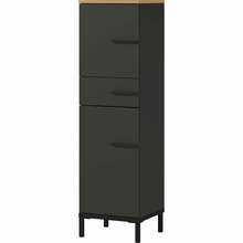 Vannitoakapp Germania Yonkers, 34 x 123 cm, tumehall/tamm