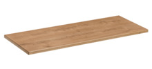 Lauaplaat vannitoakapile Comad Monako Oak 894, 140 x 45.6 cm, pruun