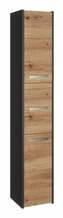 Vannitoakapp Top E Shop S33, 30 x 30 x 170 cm, pruun