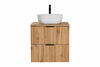 Vannitoakapp Comad Adel Oak koos valamuga Smile 40, tamm