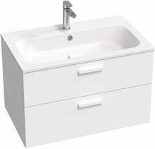 Valamukapp RAVAK SD Chrome II 80, 49 x 80 x 50 cm, valge/kroom