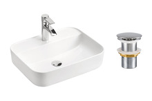 Vannitoa valamu Comad Magic 50, 50 x 40 x 15 cm, Click-Clack korgiga
