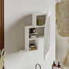 Vannitoakapp ASIR Cloud Wall Mirror, valge