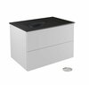 Vannitoakapp Besco Akya Classic, 52.5 x 66 x 50.7 cm, valge/must/kroom