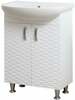 Vannitoakapp Sanservis 3D-60, 44 x 60 x 84.5 cm, valge