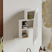 Vannitoakapp ASIR Cloud Wall Mirror, valge