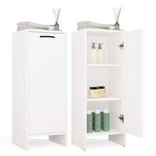 Vannitoakapp Top E Shop Nina 1D, 30 x 35 x 90 cm, valge