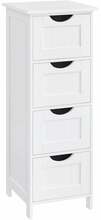 Vannitoakapp Leobert LHC40W, 82 x 30 x 30 cm, valge