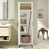 Vannitoakapp Kalune Design DY1-W, 35.7 x 50.4 x 165 cm, valge