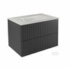 Vannitoakapp Besco Akya Linea, 52.5 x 66 x 50.7 cm, hõbe/must/grafiit