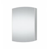 Vannitoakapp peegliga Riva KLV50, 16.5 x 48.8 x 72.7 cm, valge