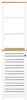 Vannitoakapp Sobuy BZR43-W, valge