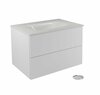 Vannitoakapp Besco Akya Classic, 52.5 x 66 x 50.7 cm, valge/kroom