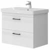 Vannitoakapp Vento Meloni Luxury 80, koos valamuga, 65 x 80 x 48 cm, valge