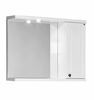 Peegliga vannitoakapp RETRO RETV74, 73.8 x 17.8 x 56.5 cm, valge