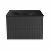 Vannitoakapp Besco Akya Linea, 52.5 x 76 x 50.7 cm, kroom/grafiit