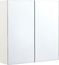 Peegelkapp Beliani Navarra, 14 x 60 x 60 cm, valge