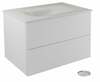 Vannitoakapp Besco Akya Classic, 52.5 x 76 x 50.7 cm, valge/kroom