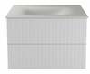 Vannitoakapp Besco Akya Linea, 52.5 x 66 x 51 cm, valge