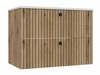 Vannitoakapp Top E Shop Tigo 80 2S, valamuga, 47 x 80 x 59 cm, tamm