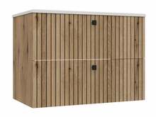 Vannitoakapp Top E Shop Tigo 80 2S, valamuga, 47 x 80 x 59 cm, tamm