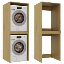Vannitoakapp Top E Shop Pola Twin, 64 x 64 x 180 cm, tamme efekt