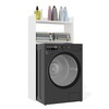 Kapp pesumasina kohal Top E Shop Nina NP, 30 x 64 x 126 cm, valge