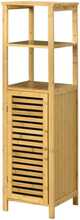 Vannitoakapp Kleankin, 33 x 30 x 120 cm, bambus