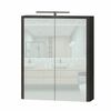 Peeglikapp Livorno LVRMC-50, pruun