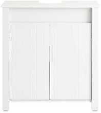 Valamukapp Sobuy BZR101-W, 60 x 34 x 65.5 cm, valge