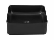 Tööpinnale paigaldatav valamu Comad UM-6276 Slim 40 Black DP, 37 x 37 cm, must