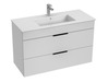 Vannitoakapp Jika Cube valamuga, 98 x 42 x 62 cm, valge, H4536521763001