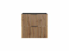 Alumine vannitoakapp Comad XILO BLACK WOTAN 82-60-D-2S, tamm/must