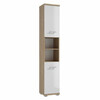 Vannitoakapp Deftrans Bari B35, 31.5 x 35.1 x 187.3 cm, valge