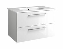 Aluskapp Raguvo Baldai Joy, valge läikiv, kraanikausiga, 81 cm