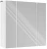 Vannitoakapp Pola 3L, 3 peegliga, 3 ust, 22 x 60 x 60 cm, valge