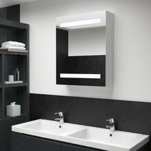 LED-vannitoa peegelkapp, 50 x 13.5 x 60 cm