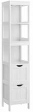 Vannitoakapp Leobert BBC66WT, 30 x 30 x 141.5 cm, valge