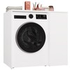 Vannitoakapp pesumasina jaoks Top E Shop Pola NP 1D BIEL, 64 x 95 x 88.5 cm, valge