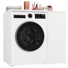 Vannitoakapp pesumasina jaoks Top E Shop Pola NP 1D BIEL, 64 x 95 x 88.5 cm, valge