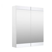 Riputatav vannitoakapp Serena Retro 60 cm, läikiv valge
