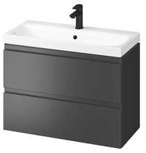 Vannitoakapp Cersanit Moduo Slim, 79.5 cm, antratsiit