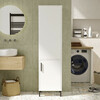 Vannitoakapp Kalune Design VI1, 35.5 x 45 x 173.6 cm, valge
