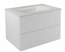 Vannitoakapp Besco Akya Linea, 52.5 x 66 x 51 cm, valge/chromo