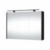 Vannitoakapp Domoletti SV90DL-4, 15.5 x 91.5 x 66.5 cm, must
