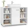 Vannitoakapp Vasagle BBK507G01, 30 x 90 x 60 cm, valge