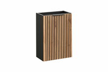 Alumine vannitoakapp Comad XILO BLACK WOTAN 82-40-D-1D, tamme/must