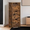 Vannitoakapp Vasagle BBK150X01, 30 x 30 x 80 cm, pruun