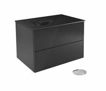 Vannitoakapp Besco Akya Classic, 52.5 x 66 x 50.7 cm, kroom/grafiit