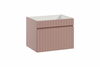 Vannitoakapp Comad ICONIC ROSE 82-60-E-1S, roosa